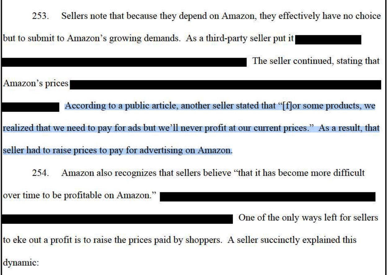 FTC Complaint References Unattributed Story About Amazon Ads