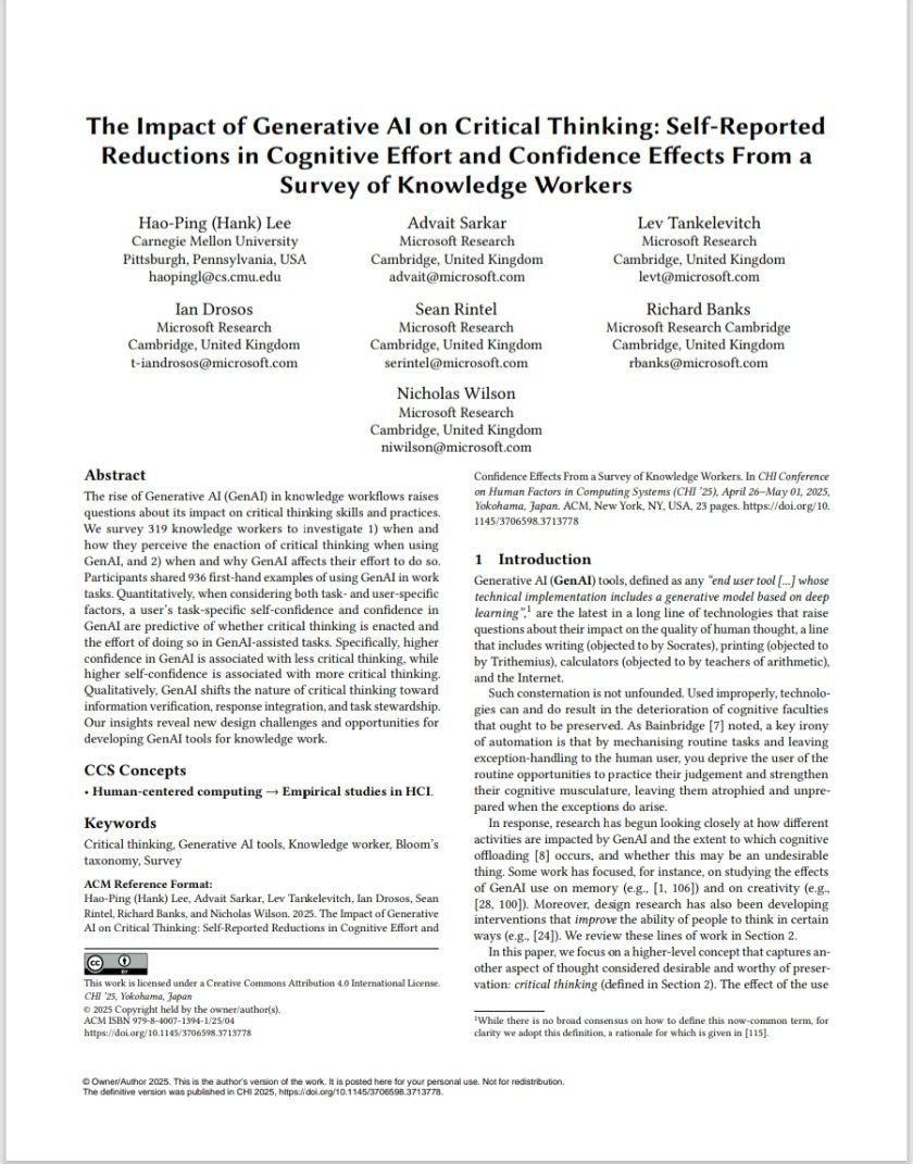 AI Dependency Degrades Professional Skills Without Access