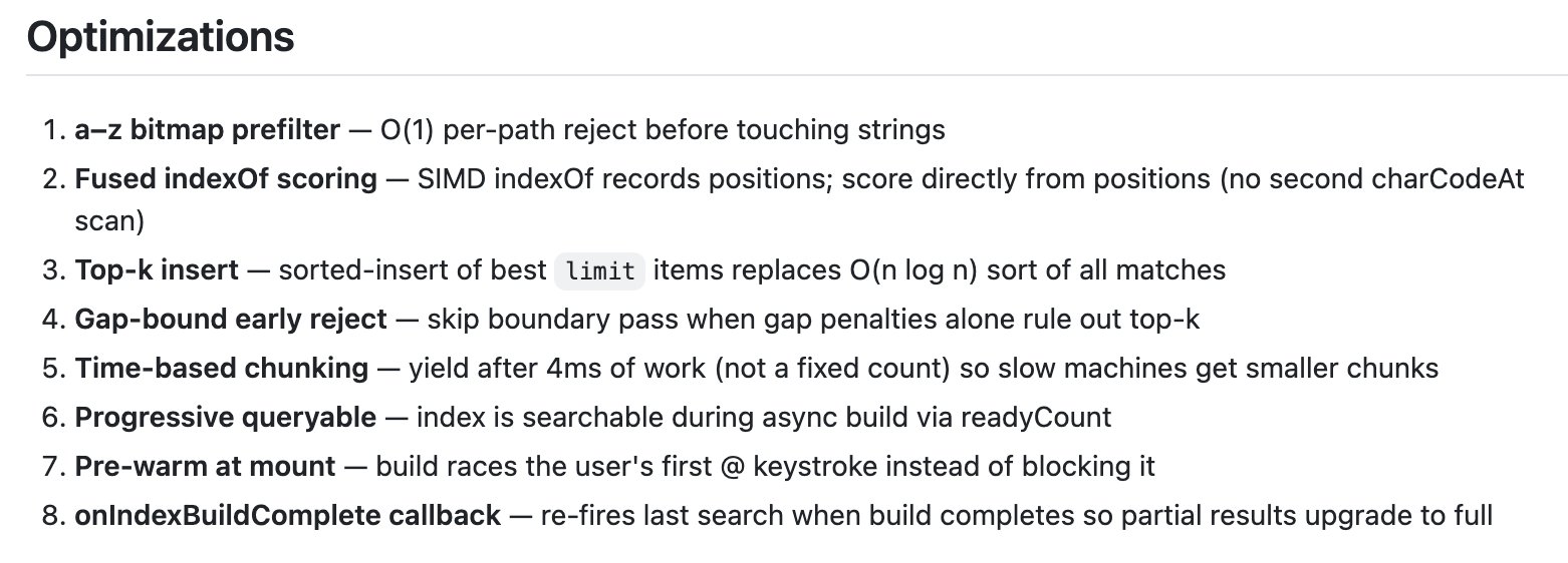 Performance optimization strategies for file search systems
