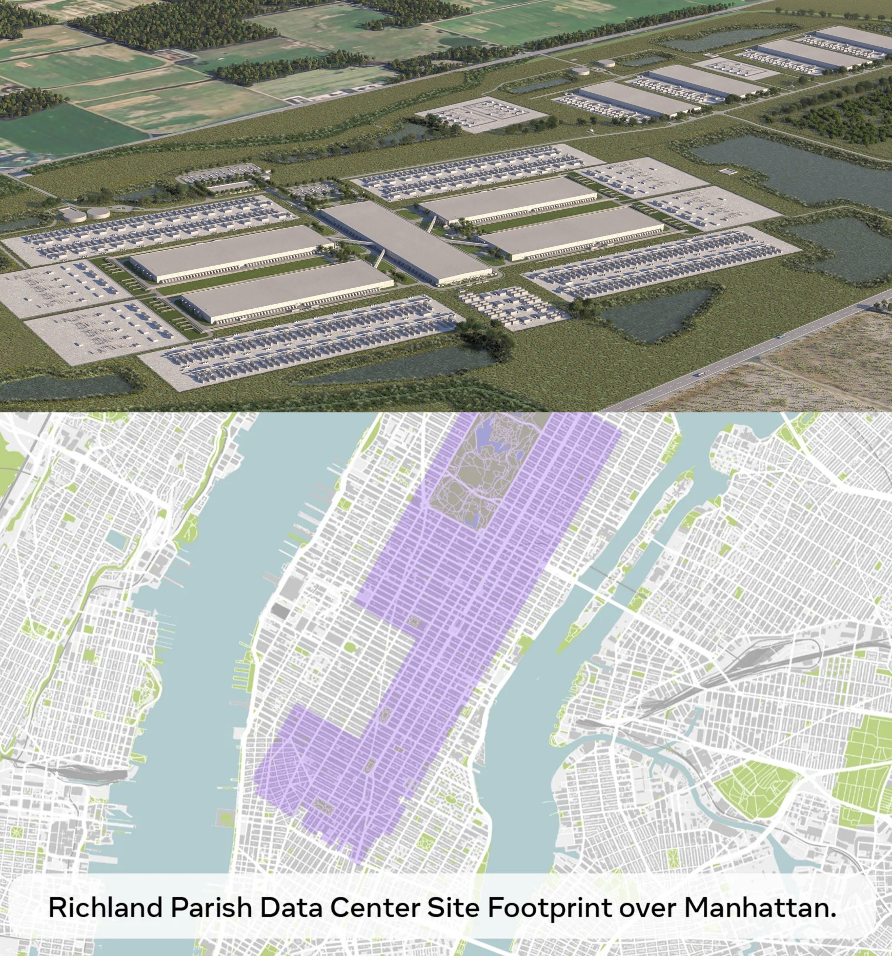 Meta’s 2+ Gigawatt Data Center to Increase Louisiana Electricity Load 25%