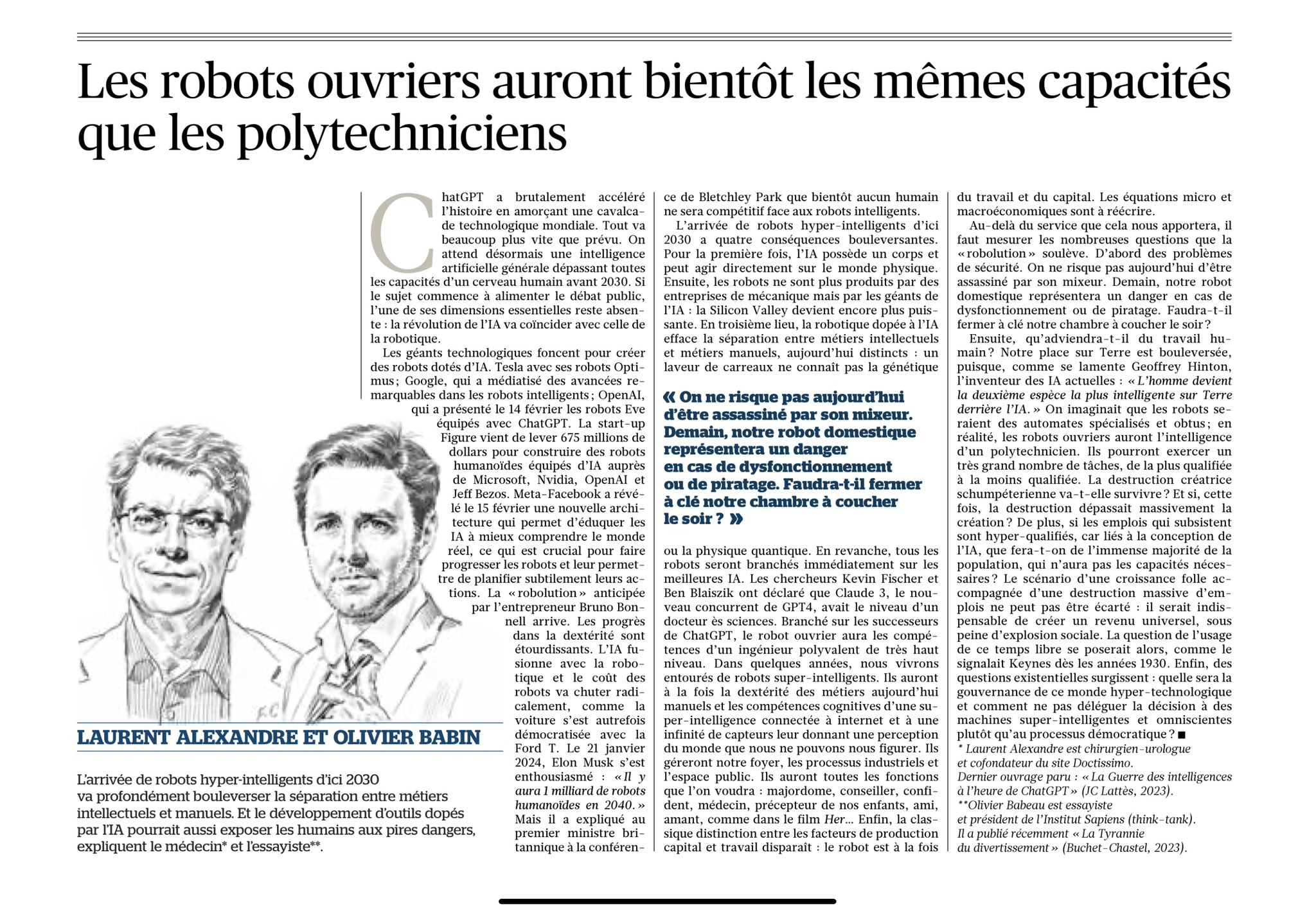 Advanced Robots Will Outperform Human Experts Across Sectors