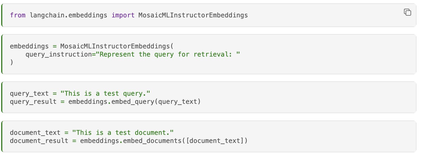 MosaicML Inference API Integration with LangChain Open Source