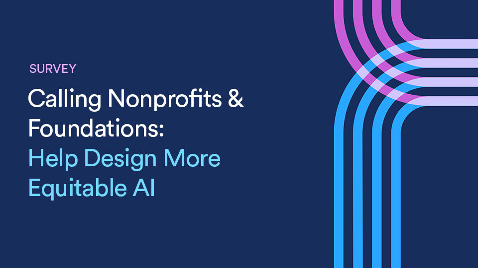 National AI Survey for Nonprofits and Grant Makers