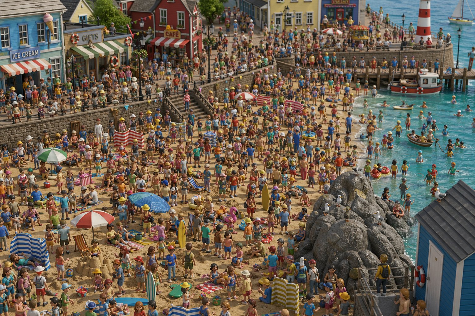 Where’s Waldo in 3D: New Image Generator’s Impressive Detail Capabilities