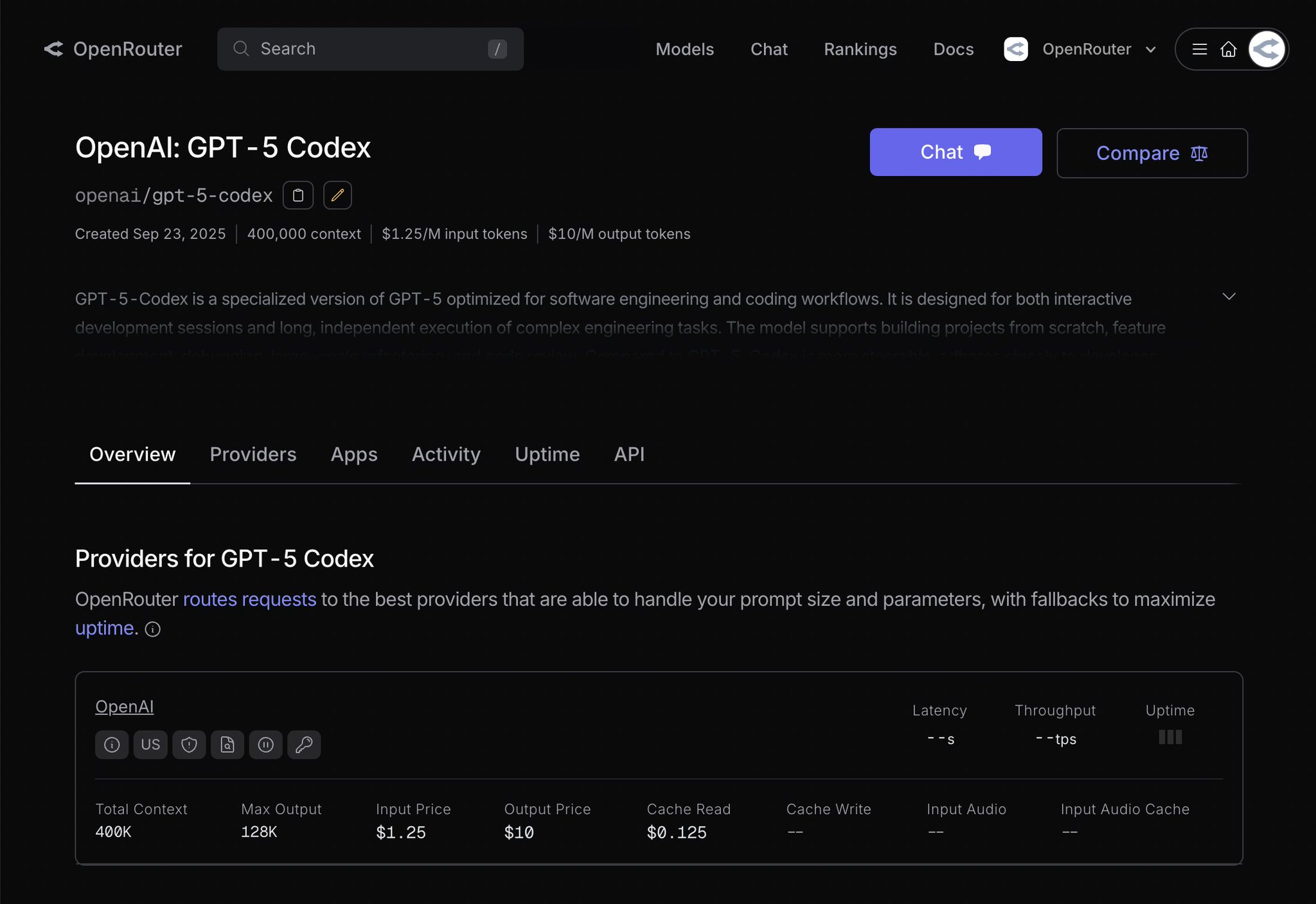 GPT-5-Codex Now Available Via Official OpenAI API