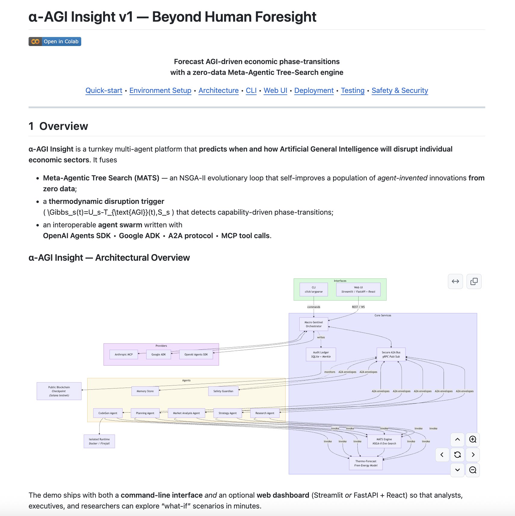 AGI-Driven Economic Phase-Transitions Forecasting Framework