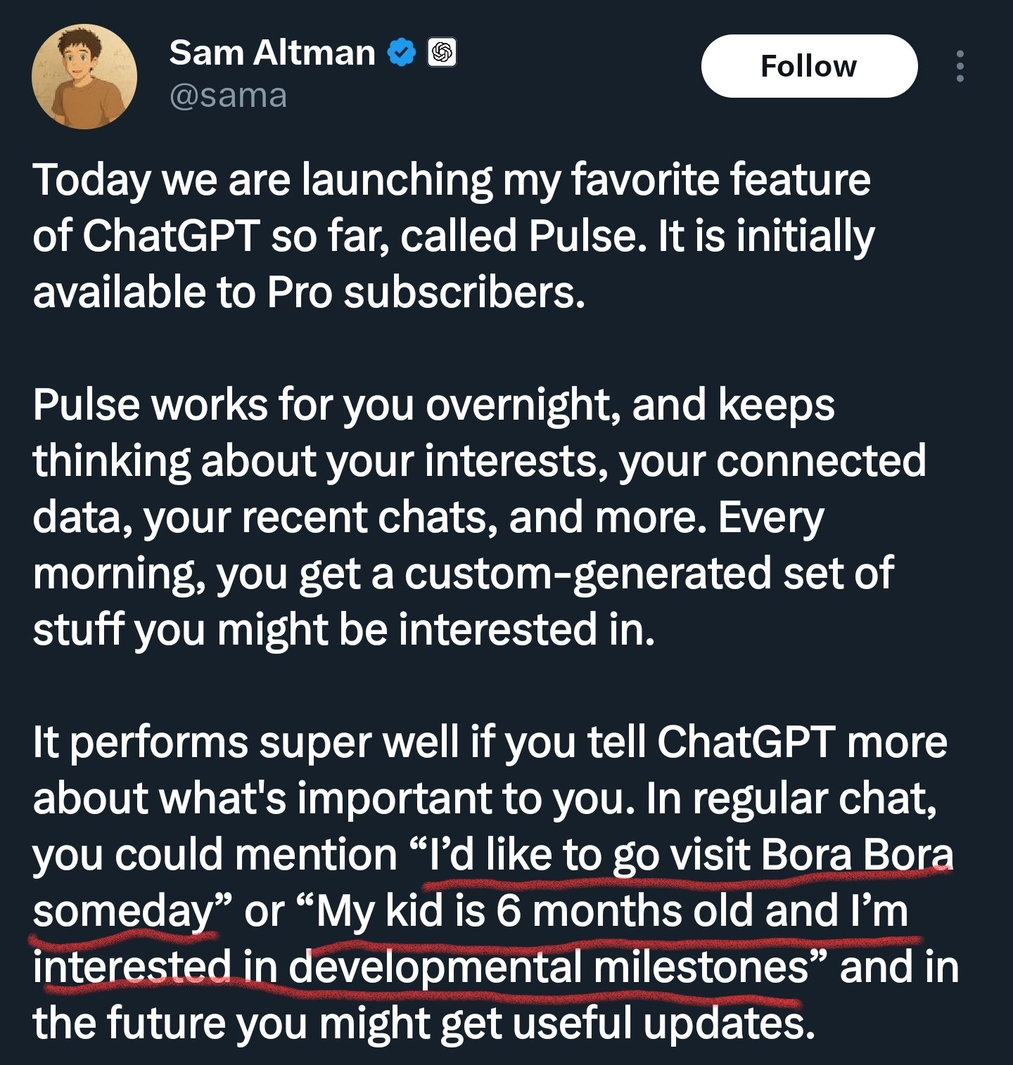 OpenAI Pulse Data Mining: Run LLMs Locally Instead