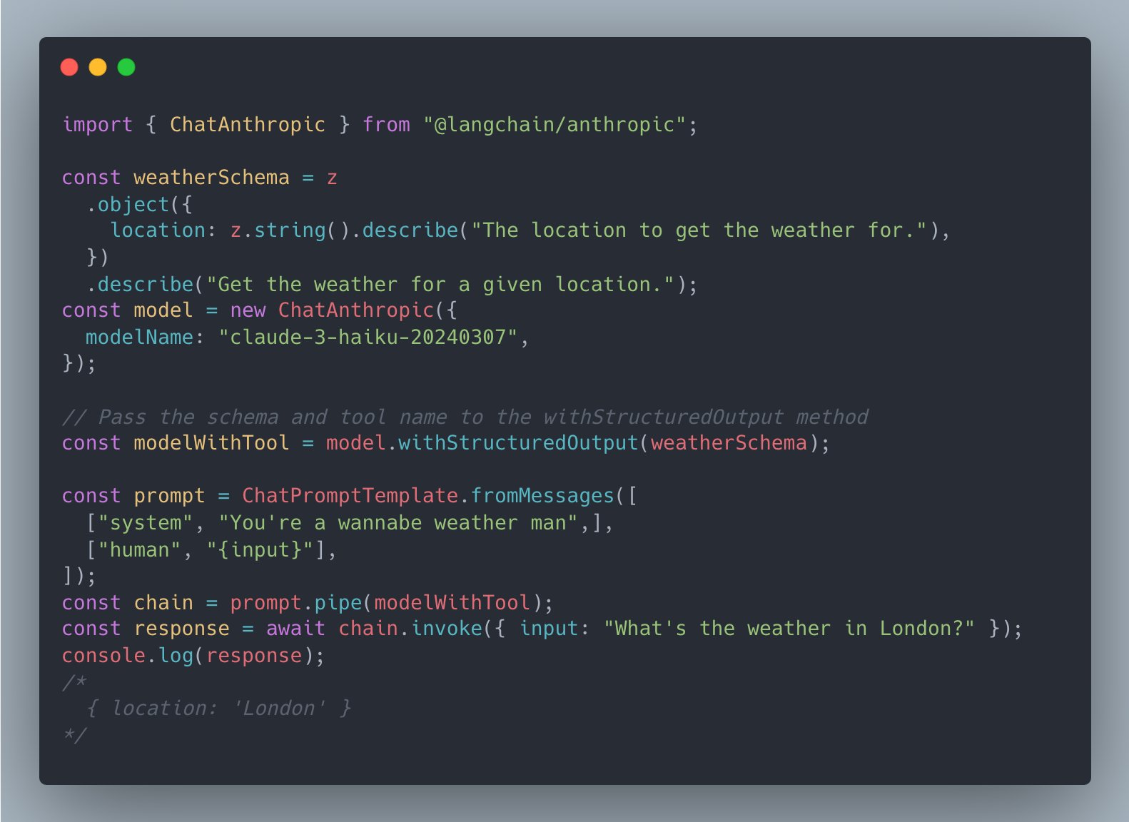 Claude 3 Tool Calling and Structured Output in TypeScript