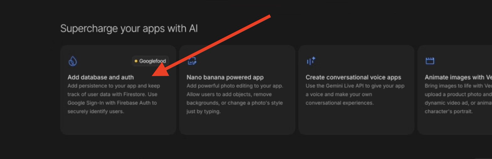 Google AI Studio Builds Integration with Firebase and Firestore