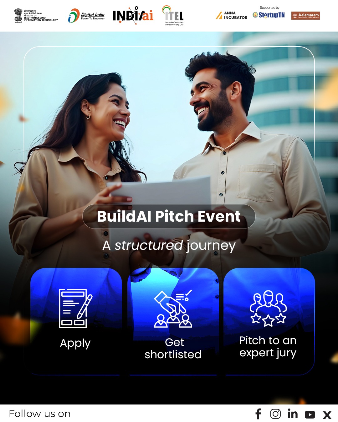 Deep-Tech AI Startup Program: Apply, Pitch, Get Recognised