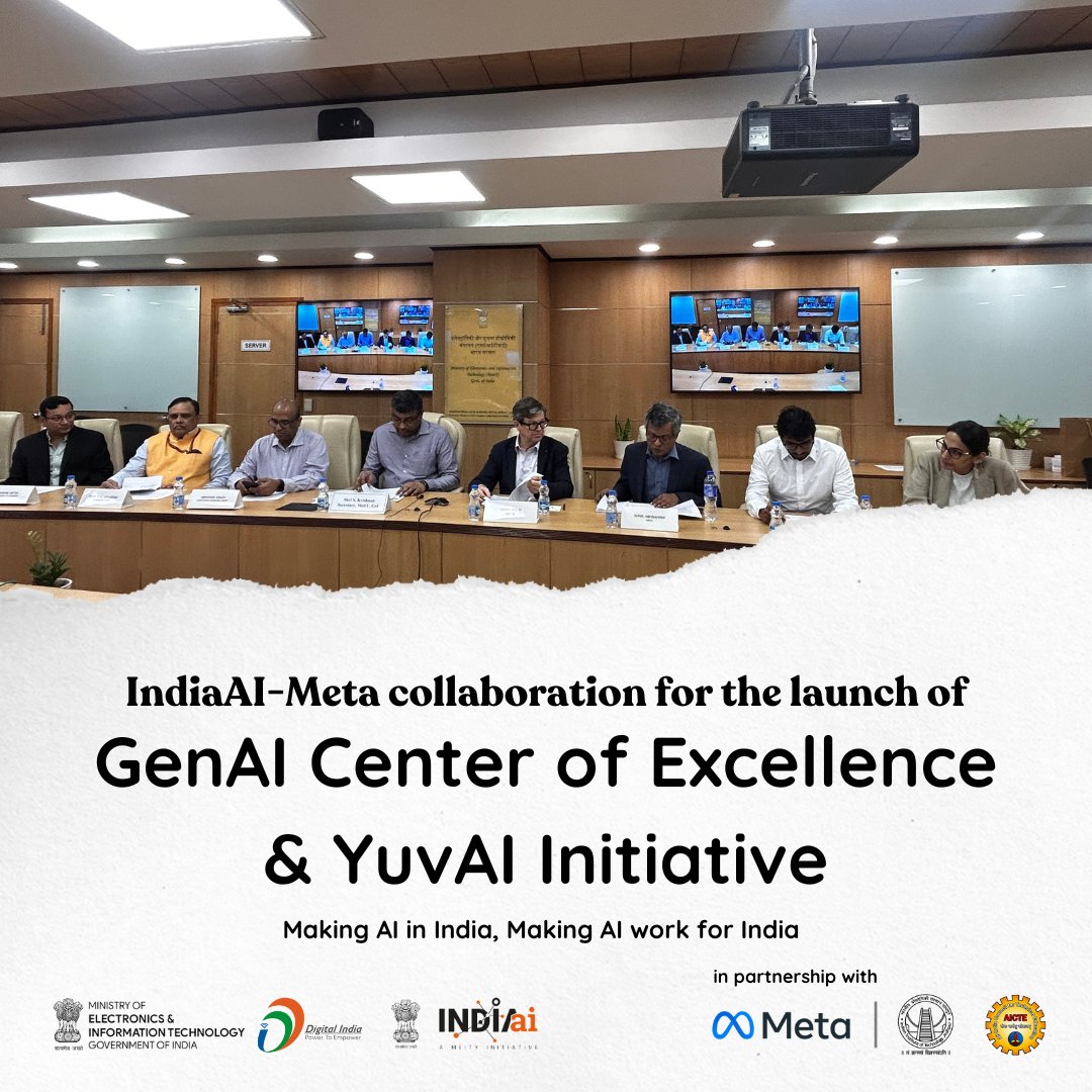 Meta and IndiaAI Partner to Empower India’s AI Future