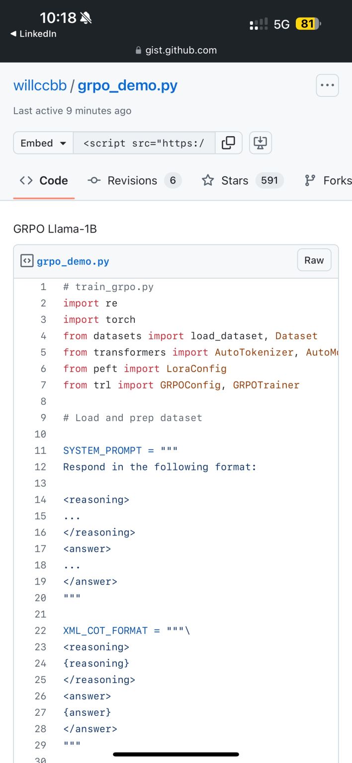 DeepSeek R1 GRPO Open-Sourced: Revolutionary LLM Training
