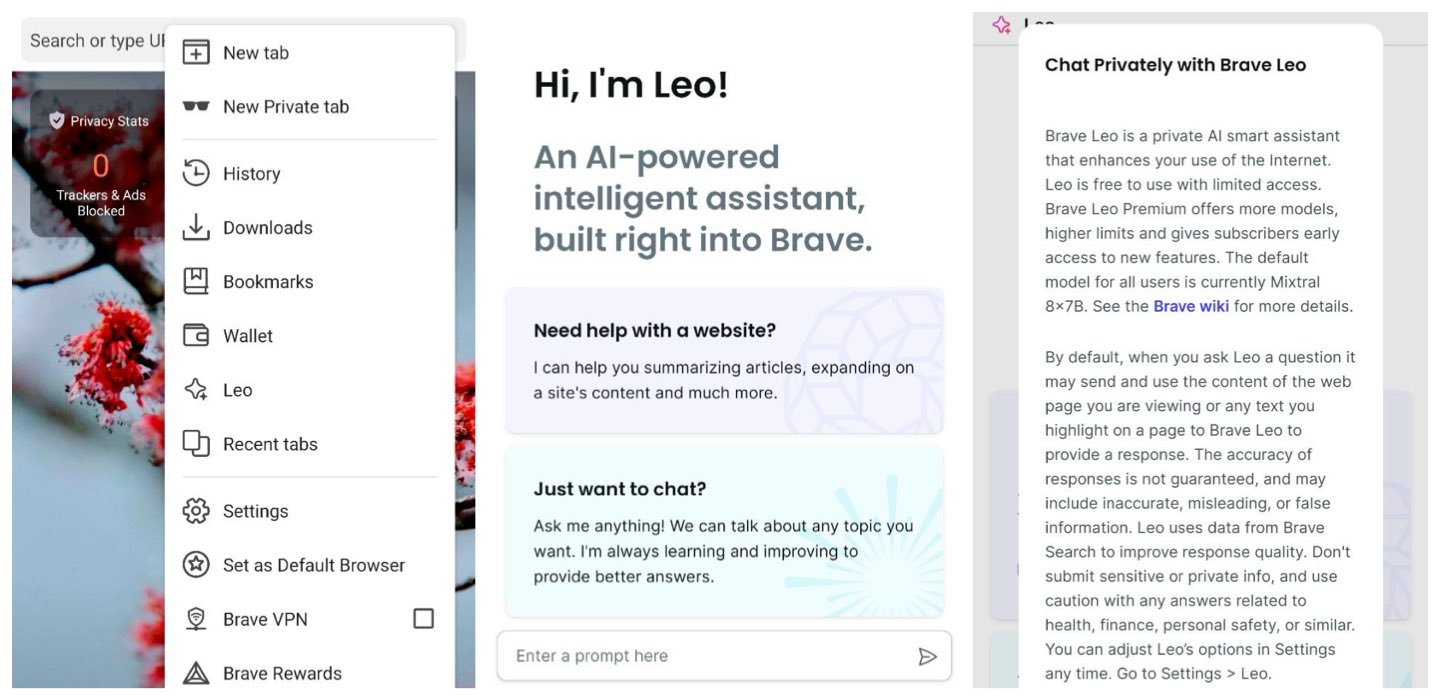 Brave Browser Launches AI Assistant Leo on Android