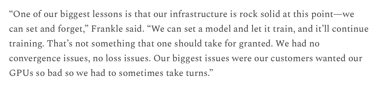 MosaicML’s Infrastructure Enables Seamless MPT-30B Model Training