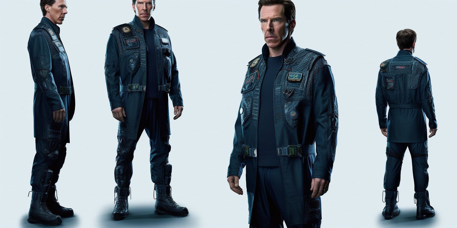 Midjourney Designs Cyber Force Uniform with VR Integration