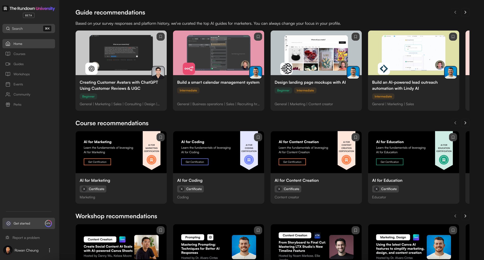 The Rundown Launches AI University Platform with Free Tools and Courses