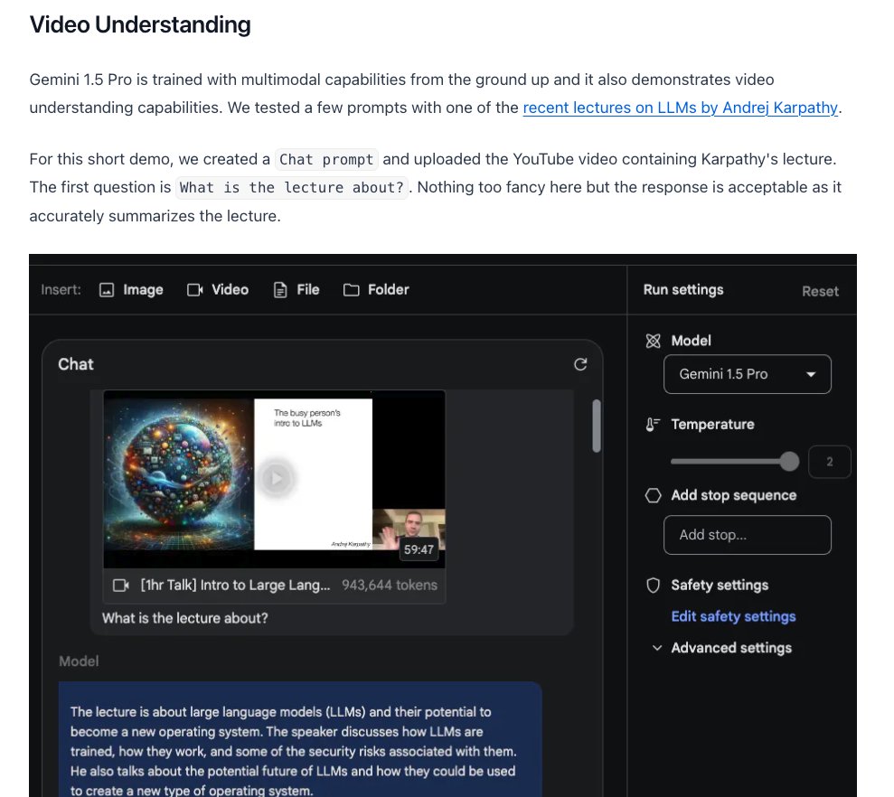 Gemini 1.5 Pro Model Guide Released With 1M Token Context