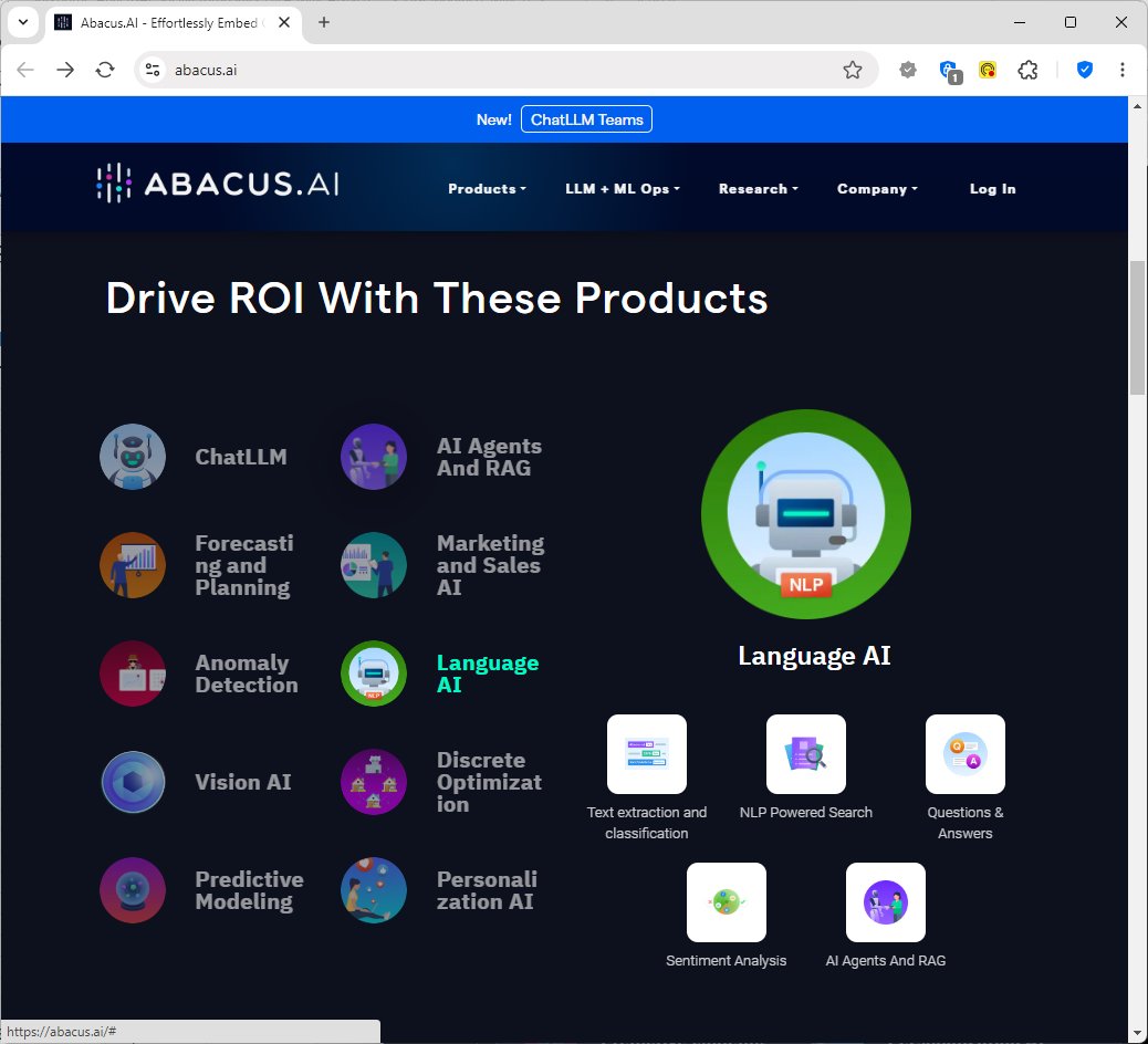 10 AI-Powered Business Solutions to Maximize ROI with Abacus AI