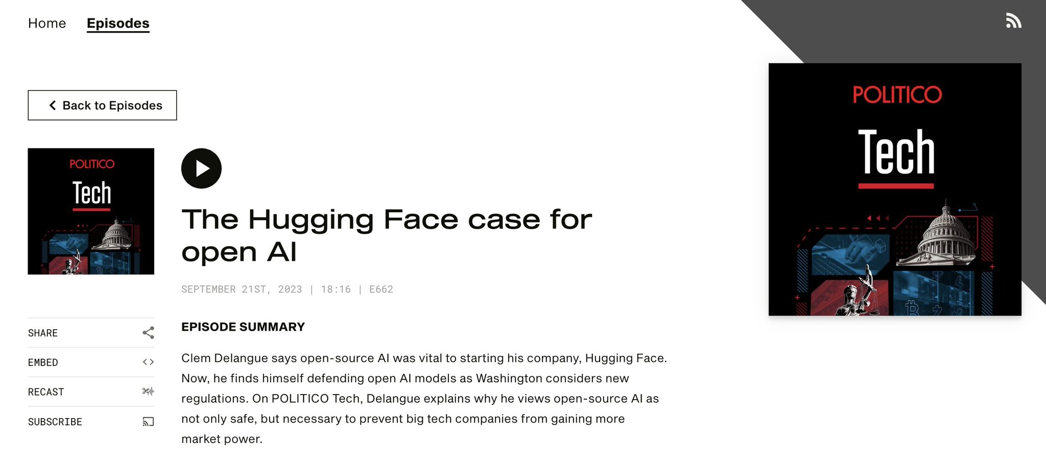 Hugging Face Case for Open AI: Transparency and Openness