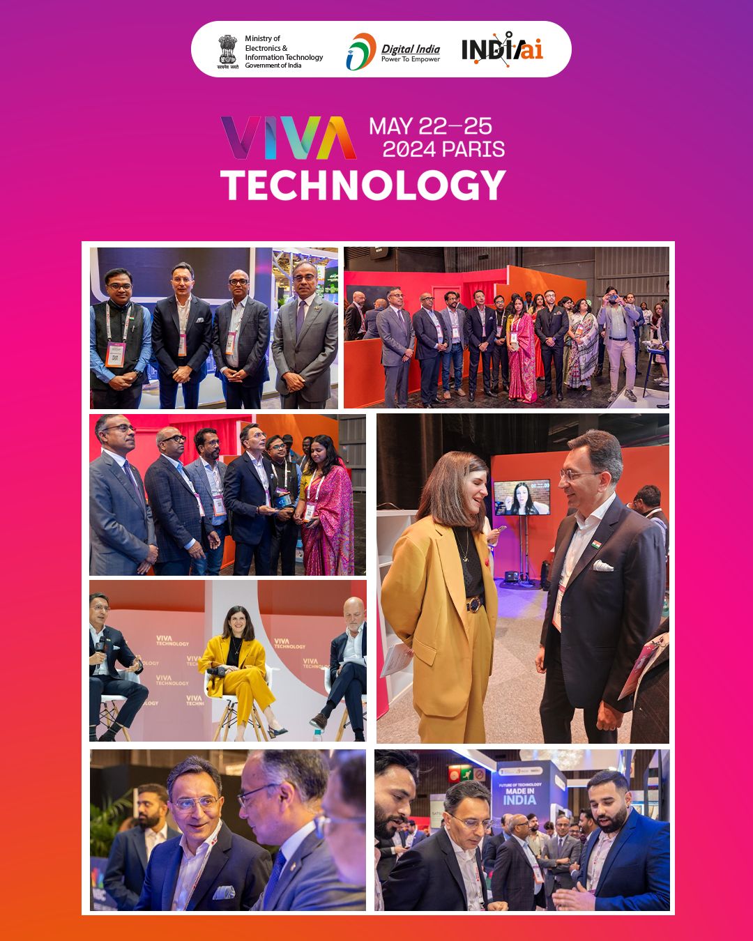 IndiaAI Leads Global Digital Transformation at VivaTech2025