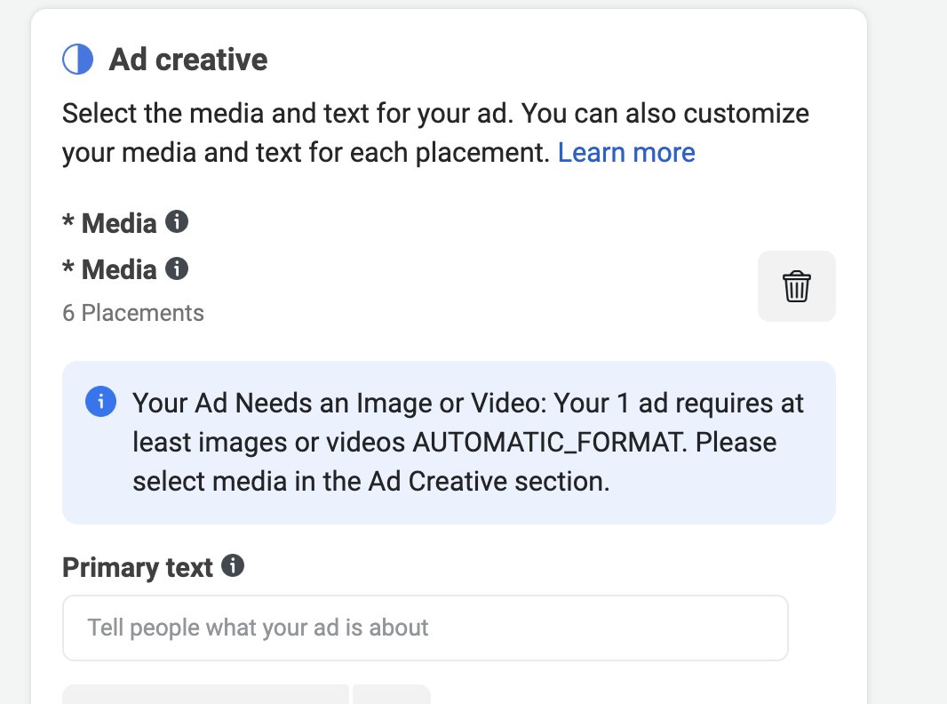 Meta creative upload outage disrupts content creation workflow