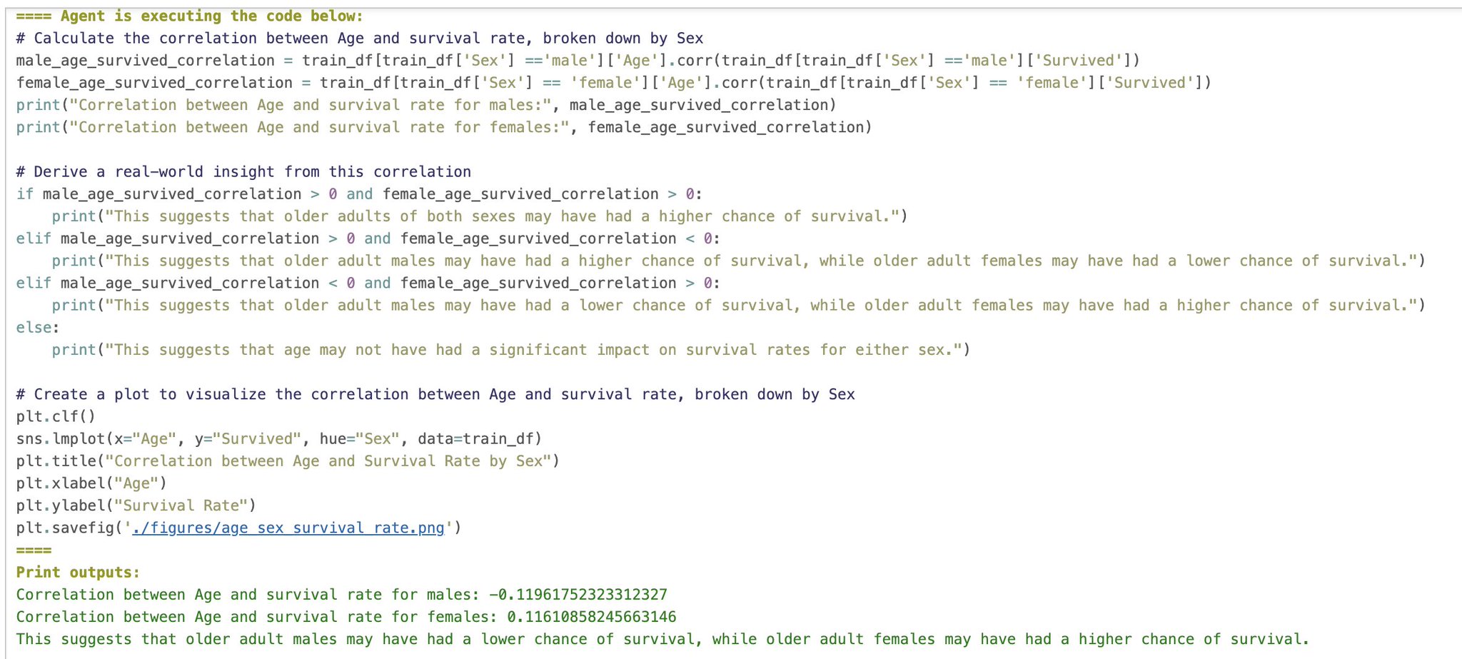 Using Transformer ReactCodeAgent with Llama-3-70B for Data Analysis