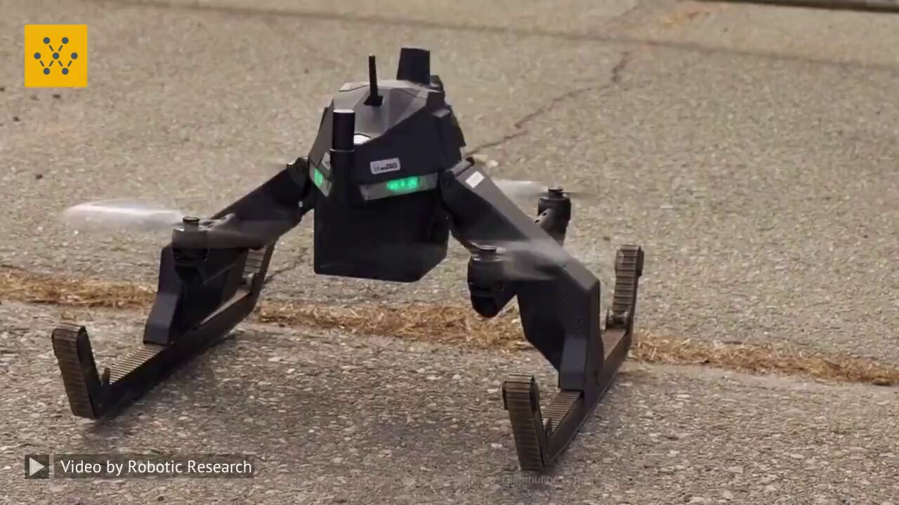 Robotic Research Unveils Pegasus Mini Hybrid UAS/UGV System