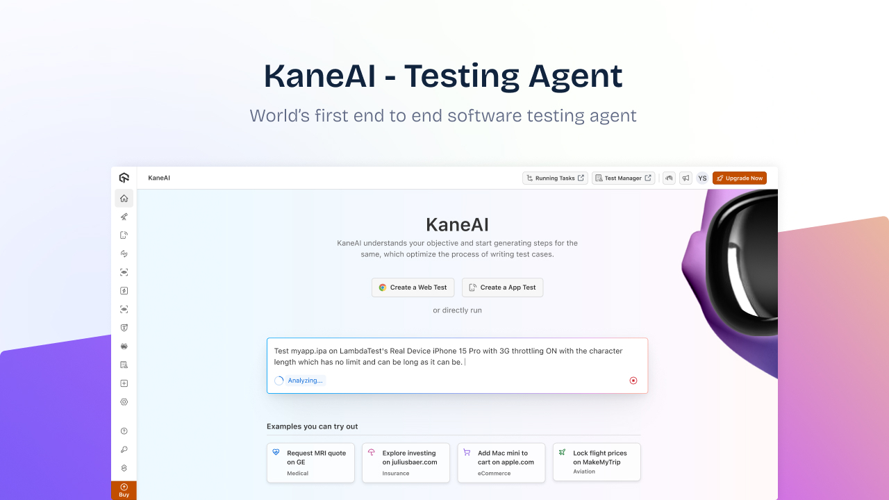 KaneAI: Revolutionary End-to-End Software Testing Agent with LLMs