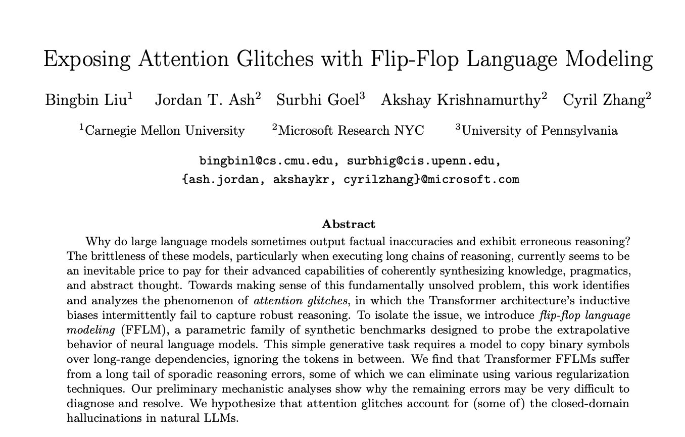 Analyzing Attention Glitches in Transformer Language Models