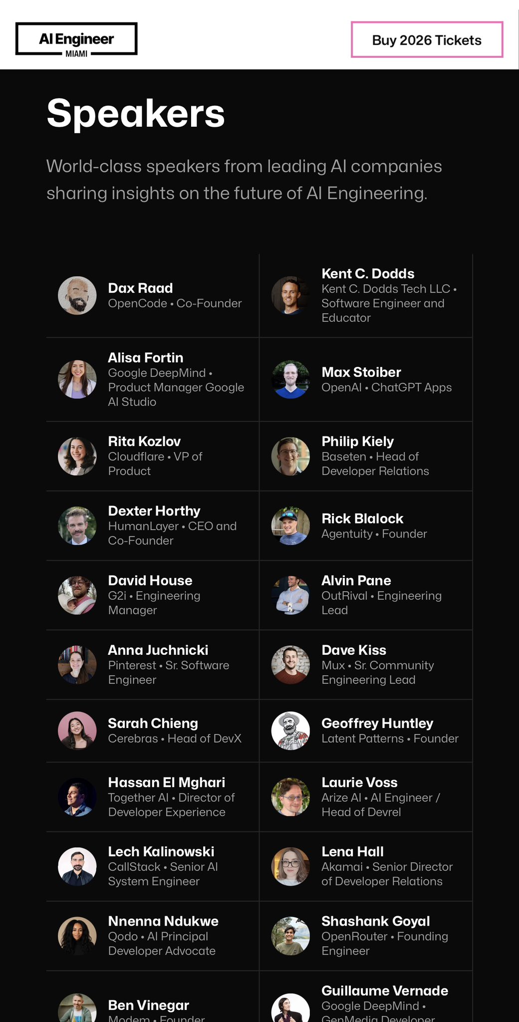 Top AI Engineers Gather in Miami for First Independent AIE Conference