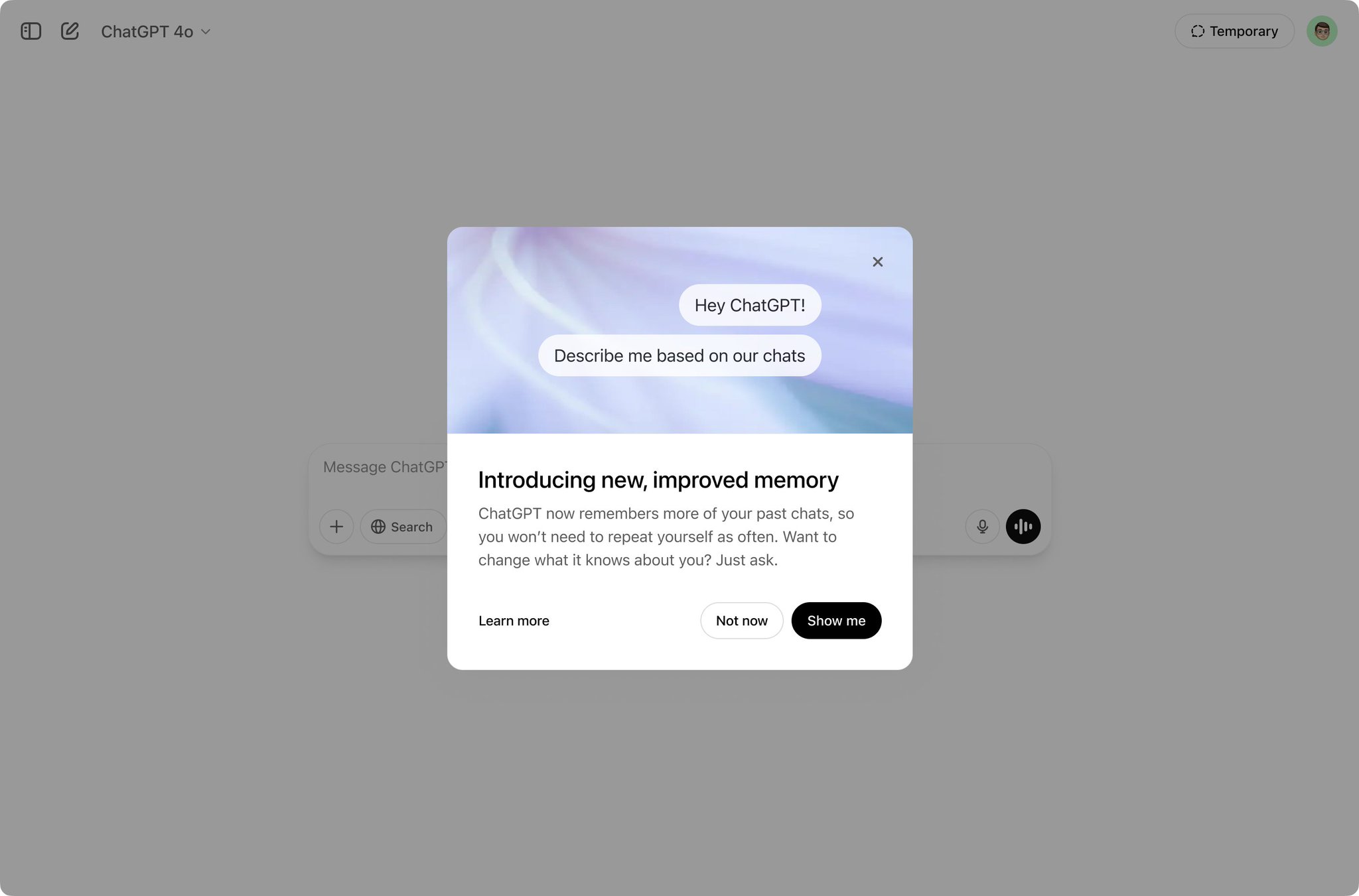 ChatGPT Memory Improvements Roll Out to Plus and Pro Users