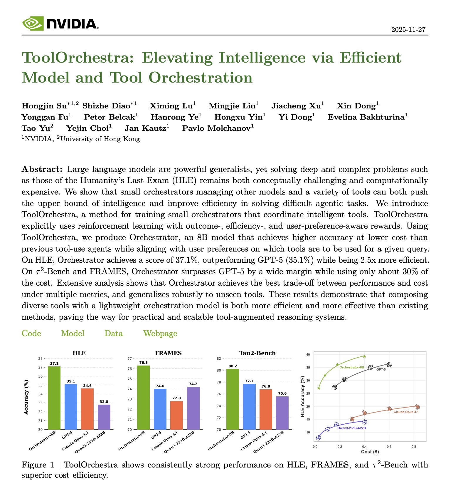 NVIDIA Research: Efficient AI Beyond Model Scaling