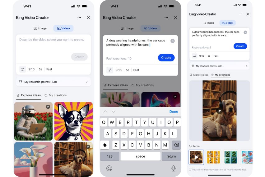 Microsoft Launches Free Bing Video Creator AI Tool