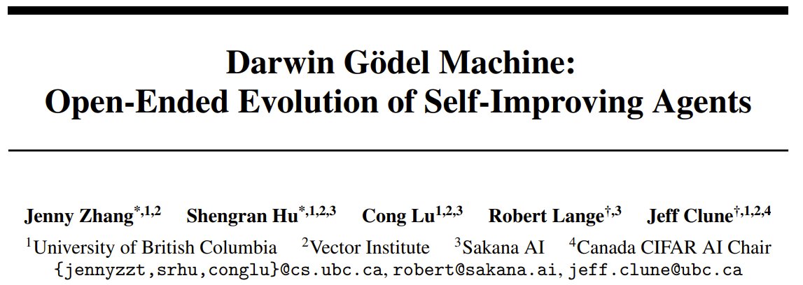 Darwin Godel Machine: Self-Improving Agents Evolution
