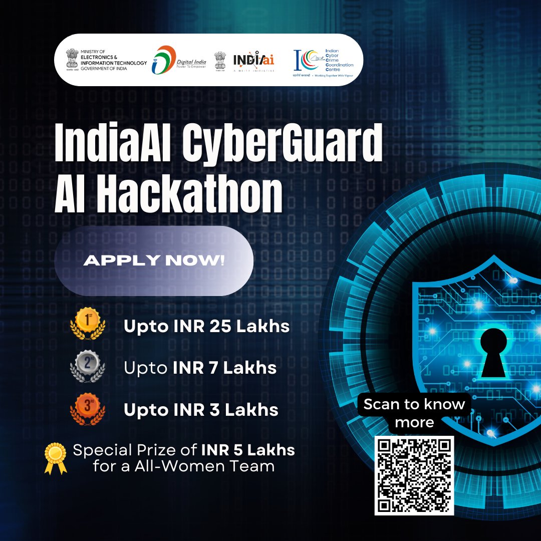 IndiaAI CyberGuard AI Hackathon Launches Strategic Cybersecurity Initiative