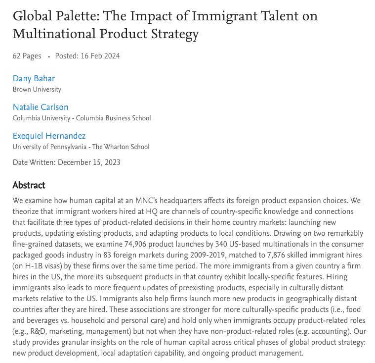H1-B Immigration Boosts Targeted Product Development Strategy