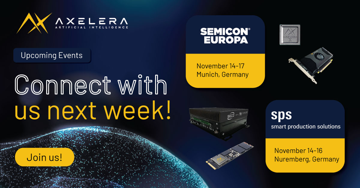 Major German Tech Events: SPS and Electronica November