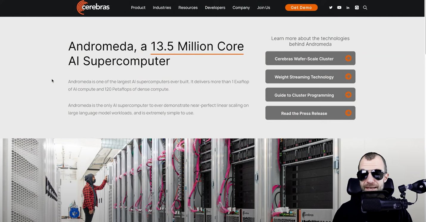 Andromeda AI Supercomputer: 13.5M Cores, Exascale Computing