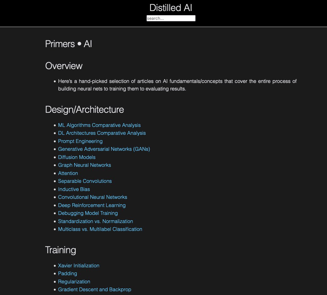 AI Primers and Guides on Diverse Machine Learning Topics