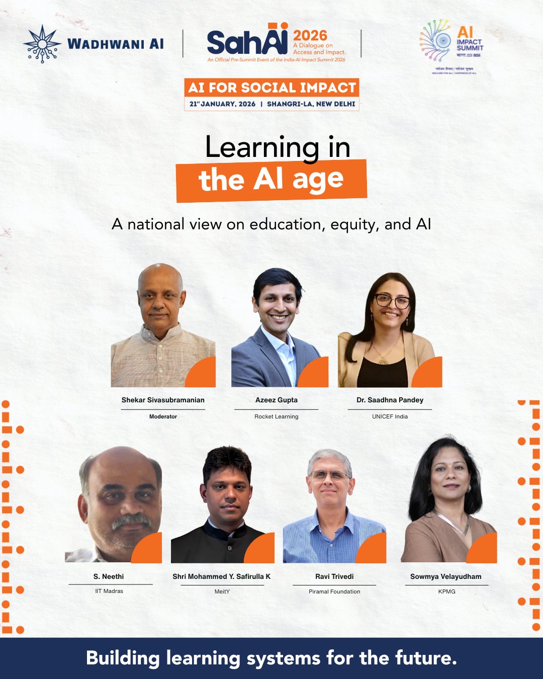 SahAI2026 Panel: Shaping Education Through AI Innovation