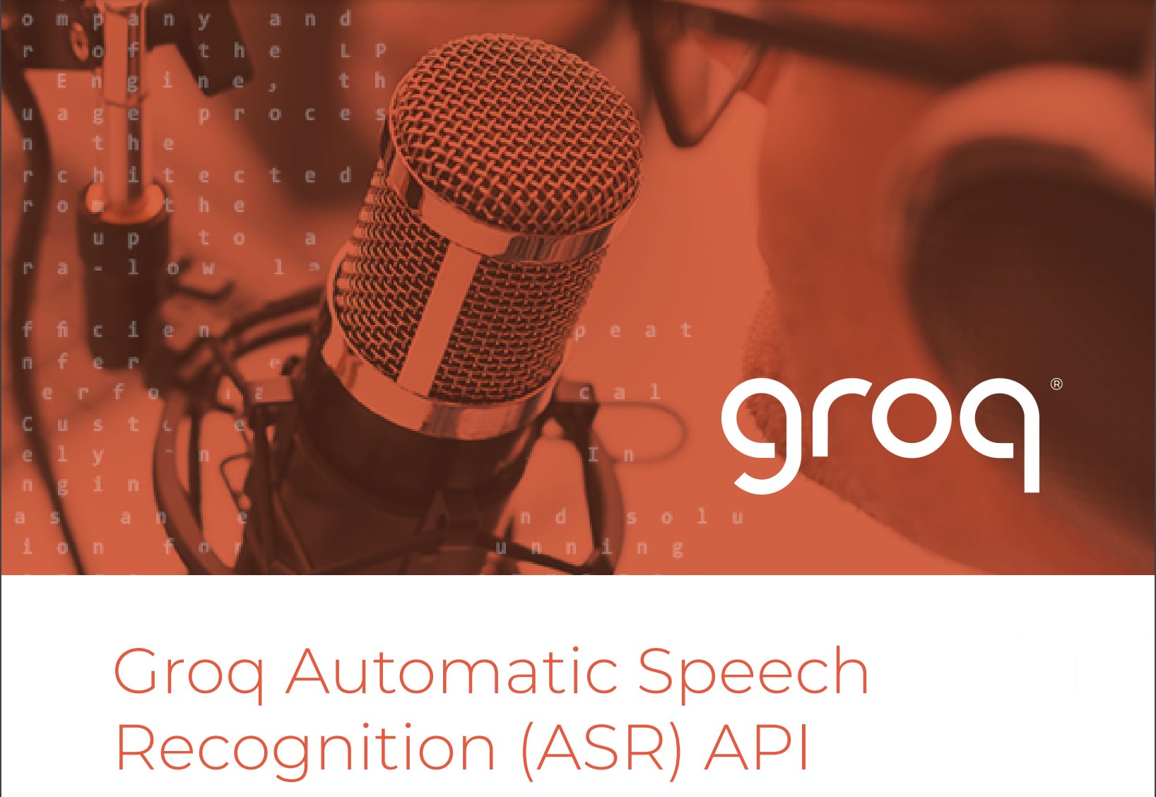 Groq Offers Dedicated Whisper Large v3 Instances Beyond Free Tier