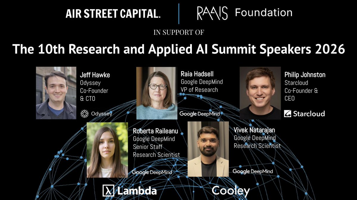 RAAIS 10th Edition: Space Data Centers, Generative AI, Physical AI
