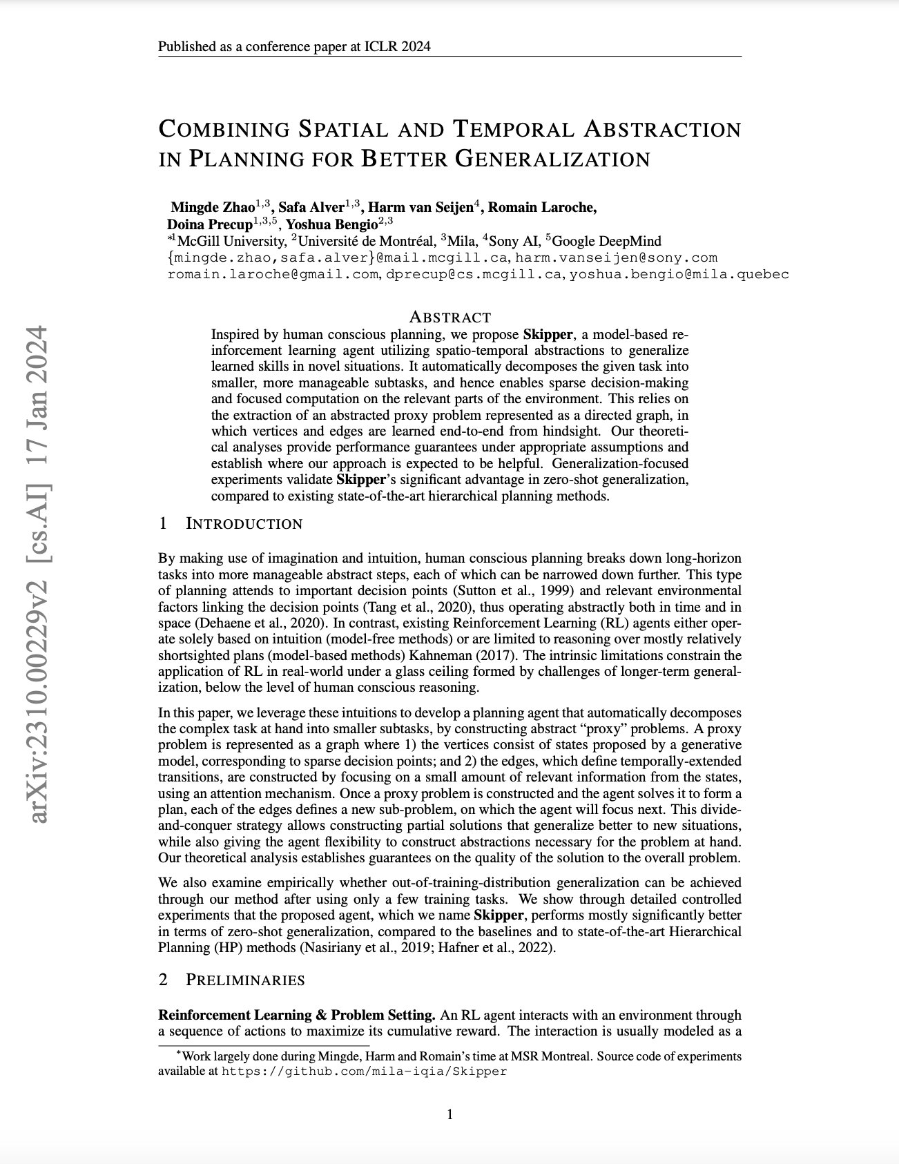 Spatial Temporal Abstraction Improves Planning Generalization