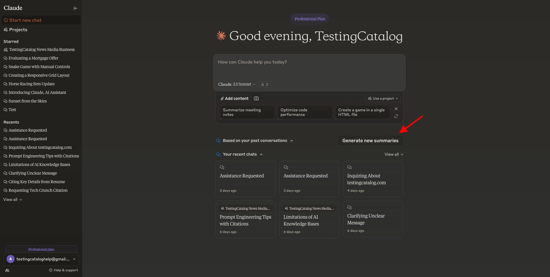 Anthropic Developing New AI Conversation Summarization Feature