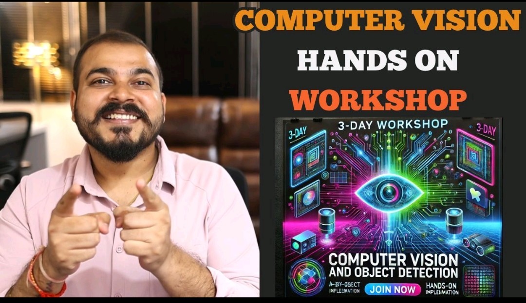 Free 3-Day Computer Vision and Object Detection Workshop Starting October 5th