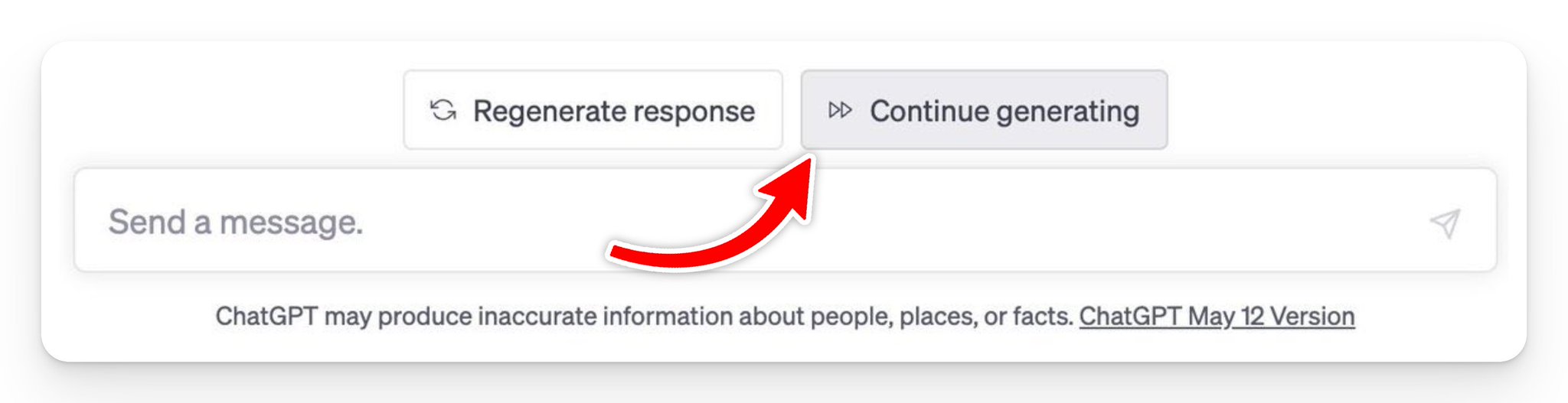 ChatGPT Adds Continue Button Feature for Long Outputs