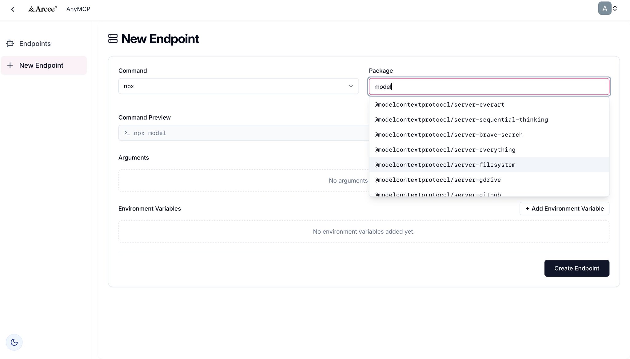 Deploy Thousands of MCP Servers Remotely with Arcee AnyMCP