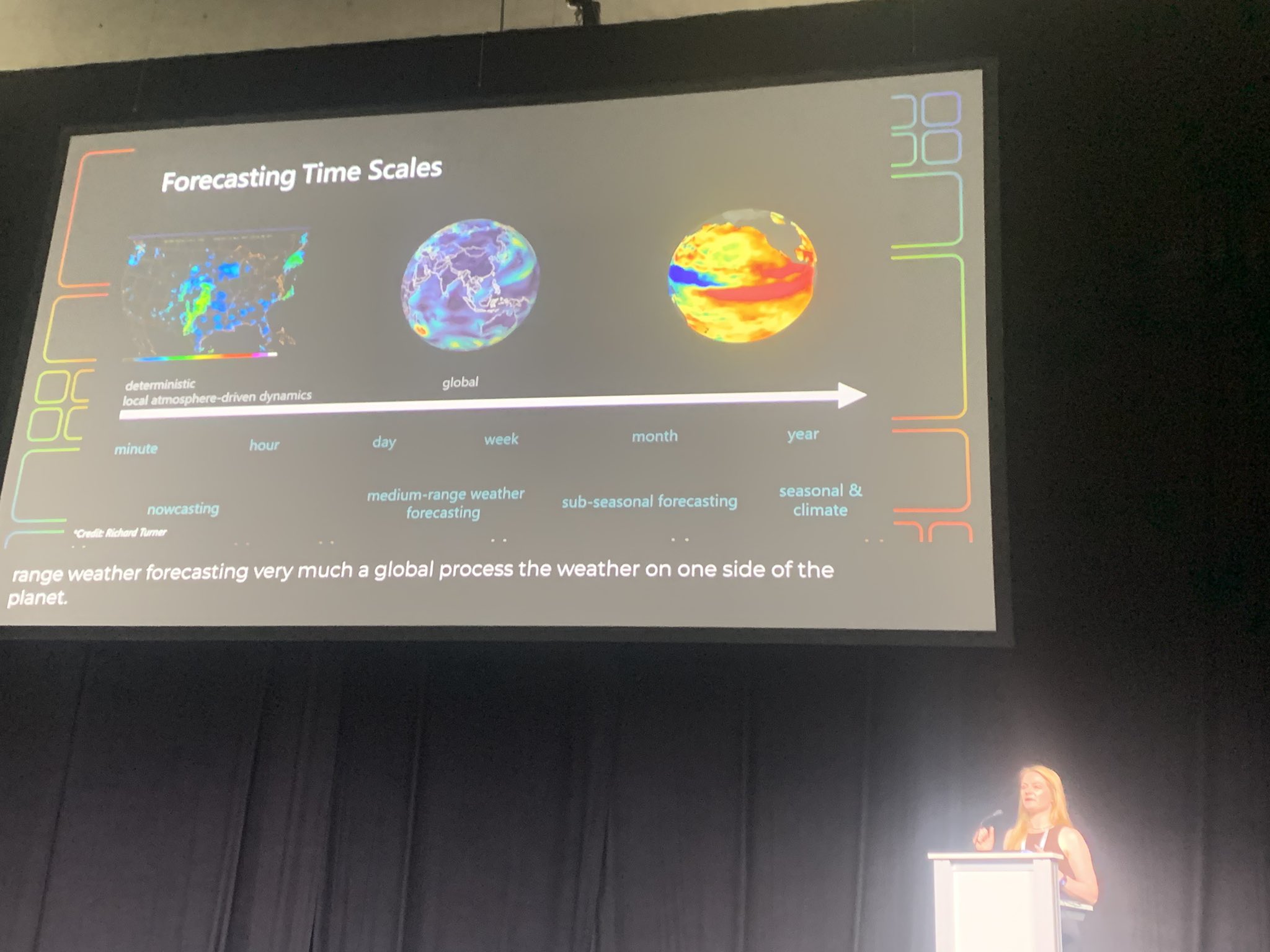 Meghan presents MSR’s Aurora AI4Science atmospheric model