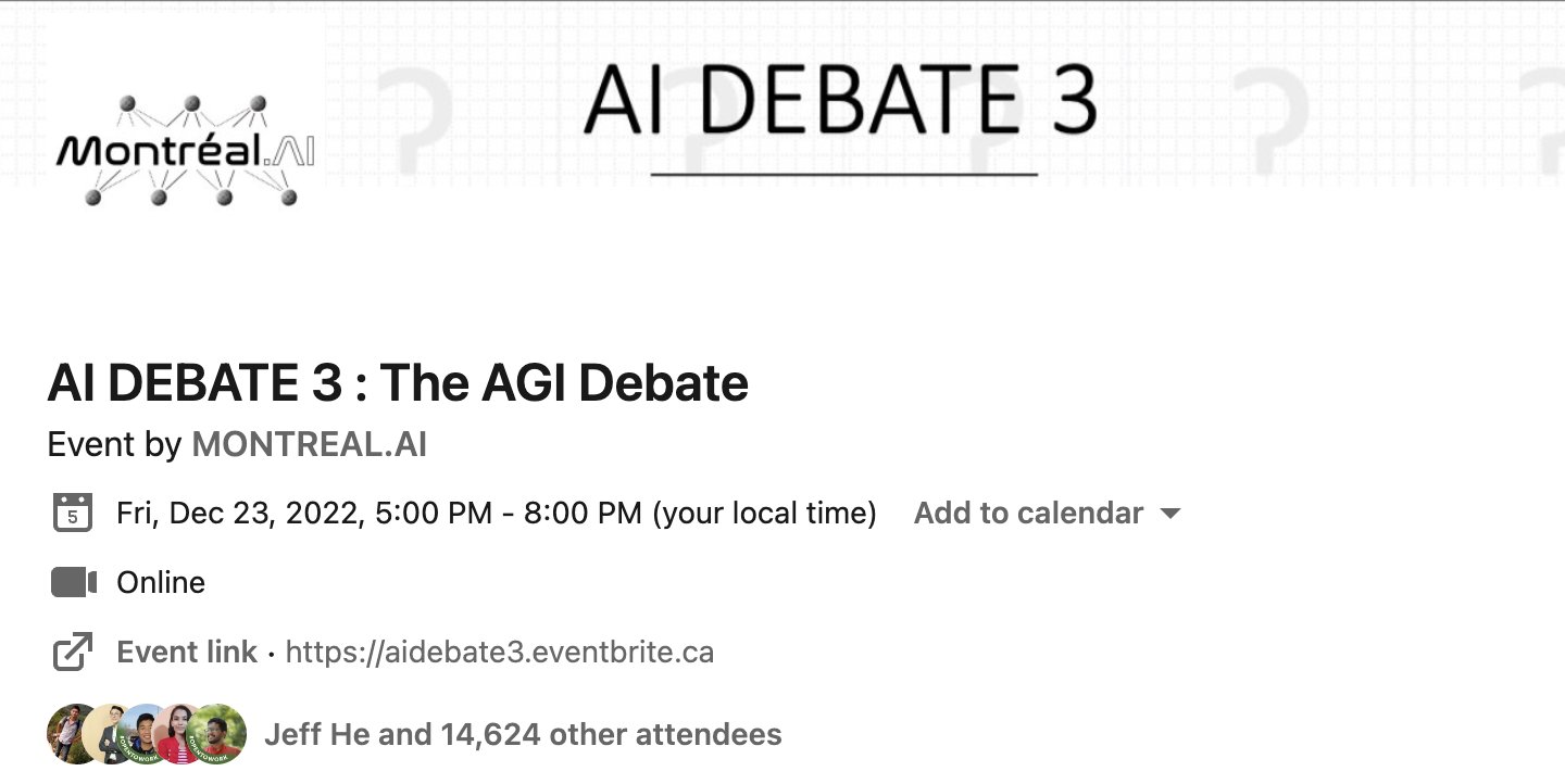 AI Debate 3 Aims for 100,000 Attendees Milestone