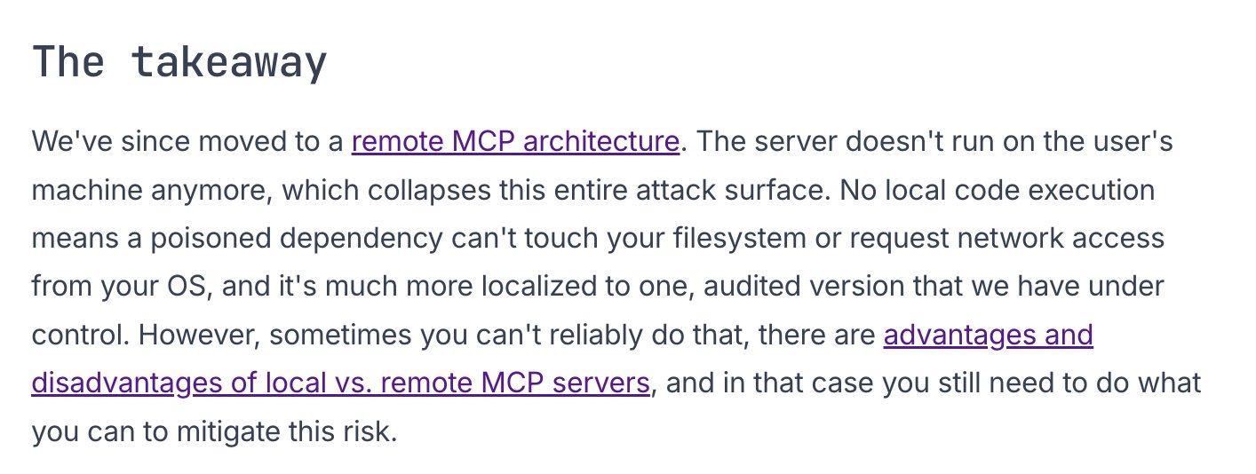 Stop Running Local MCP Servers: Security Vulnerability Alert